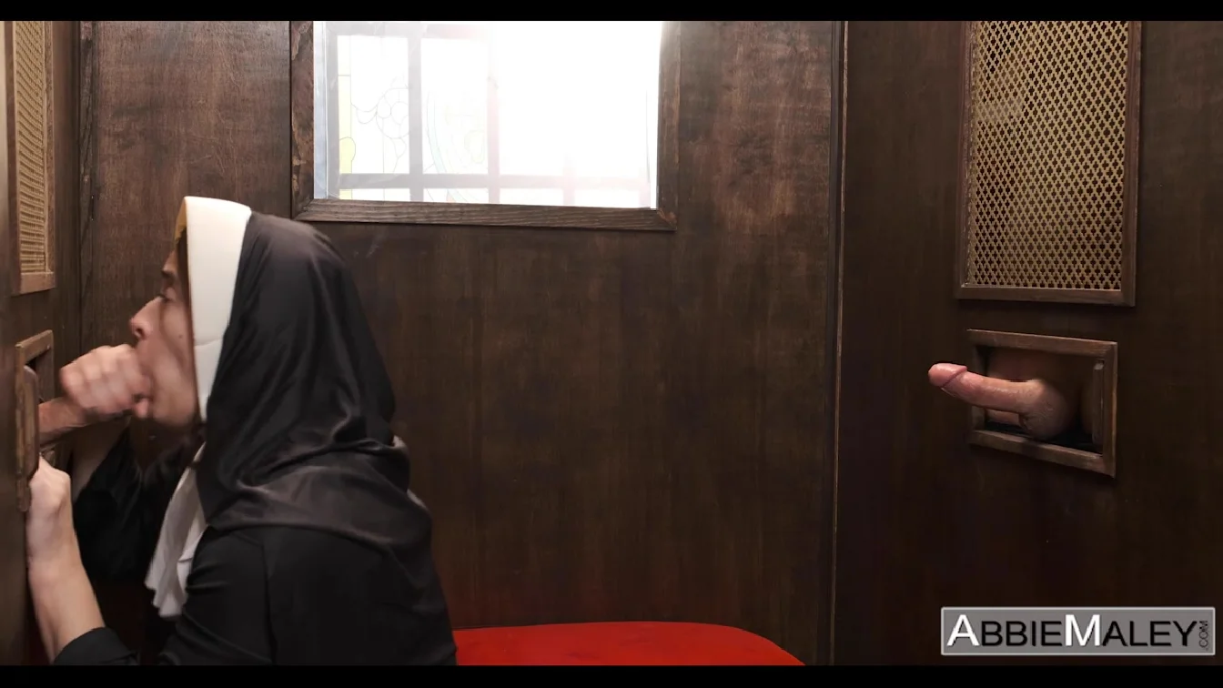 Preview of AbbieMaley Nun Gloryhole To Absolve Your Sins XXX